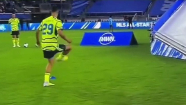 Kai Havertz pas au mieux techniquement (capture Twitter @Egzon_kb)