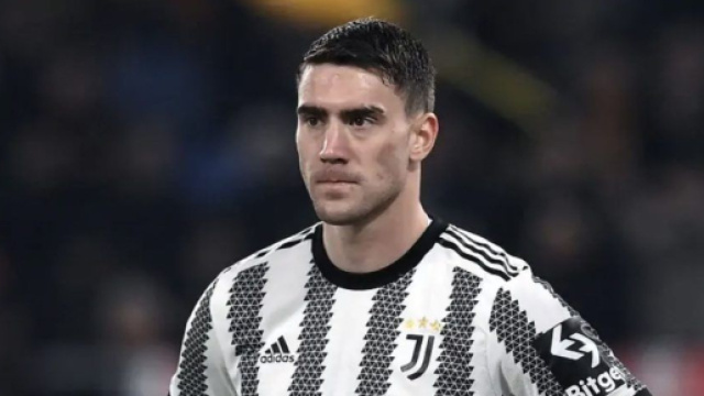 Dusan Vlahovic, giocatore della Juve.