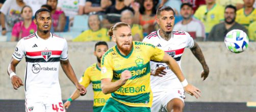 Cuiab&aacute; venceu o S&atilde;o Paulo (Reprodu&ccedil;&atilde;o/Facebook/Cuiab&aacute; Esporte Clube)