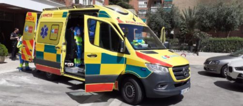 El anciano ha sido trasladado a un centro de salud en Madrid (Twitter, @112cmadrid)
