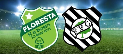 Onde assistir Floresta x Figueirense ao vivo (Arte/Eduardo Gouvea)