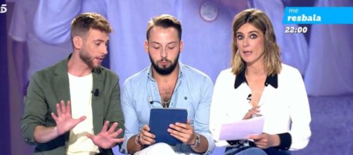 Sandra Barneda pidi&oacute; a Jos&eacute; Antonio Avil&eacute;s que tuviera 'prudencia' con el material de Bert&iacute;n Osborne (Captura de pantalla de Telecinco)