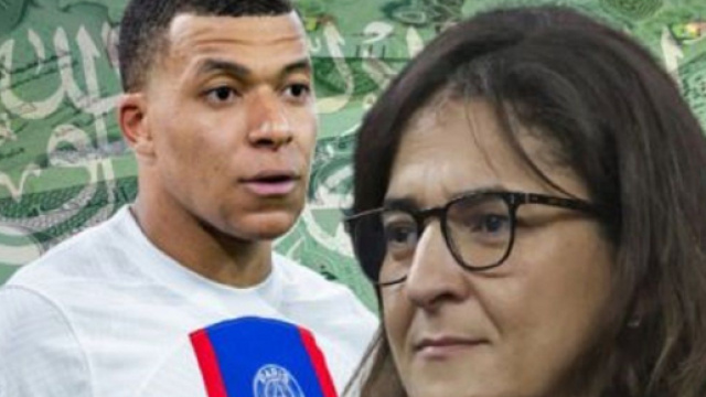 Kylian Mbapp&eacute; et sa maman (capture Twitter @RMConfidencial)