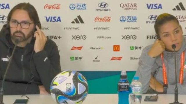 La s&eacute;lection du Maroc pr&eacute;sente &agrave; la Coupe du monde f&eacute;minine. (screenshot Twitte - @lnstantFoot)