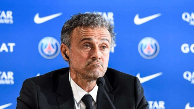 Luis Enrique, le coach du PSG (capture Twitter @LMDPSG)