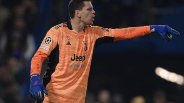 Szczesny, giocatore della Juventus.