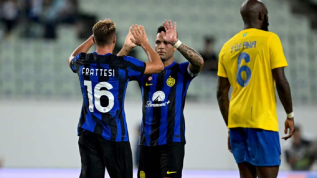 Inter-Al Nassr 1-1: Frattesi in gol e Cuadrado tra i migliori in campo.