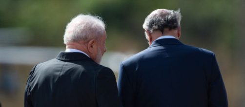uiz In&aacute;cio Lula da Silva (PT) e o vice-presidente, Geraldo Alckmin (PSB) (Marcelo Camargo/Ag&ecirc;ncia Brasil)