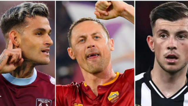 Mercato: la Juve punta Scamacca, l'Inter accelera per Samardzic, il Rennes pensa a Matic.