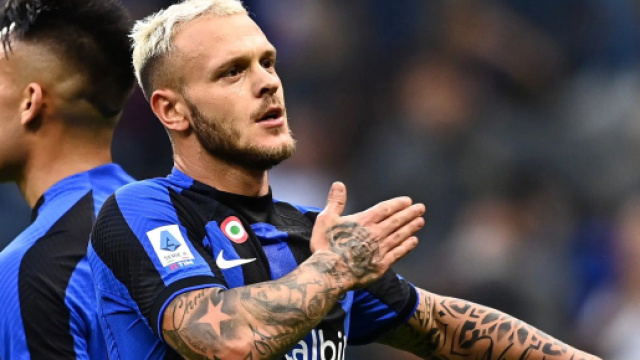 In foto Di marco, giocatore dell'Inter.