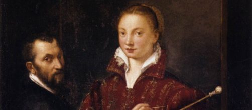 &lsquo;Bernardino Campi Painting Sofonisba Anguissola&rsquo; by Sofonisba Anguissola (Image source: Wikipedia Commons/Public Domain)