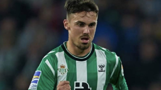 In foto Rodri Sanchez, giocatore del Betis.