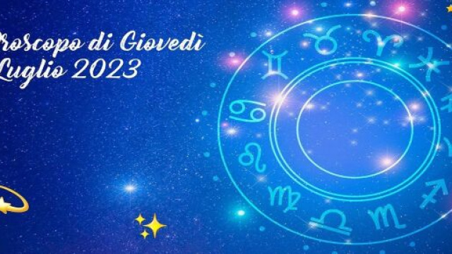 L'oroscopo della giornata di gioved&igrave; 13 luglio 2023