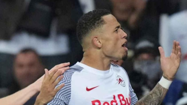 Noah Okafor, giocatore del Salisburgo.