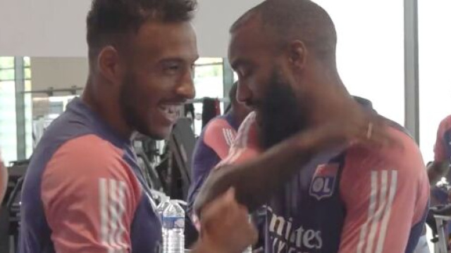 L'OL a r&eacute;cemment repris le chemin de l'entra&icirc;nement. (screenshot Twitter - @OL)