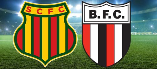 Onde assistir Sampaio Corr&ecirc;a x Botafogo-SP ao vivo (Arte/Eduardo Gouvea)