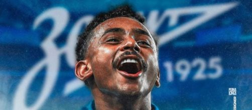 Wendel, com a camisa do Zenit. (Instagram/@wendel37)