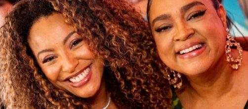 Sheron Menezes posa ao lado de Preta Gil (Reprodu&ccedil;&atilde;o/Instagram/@pretagil)