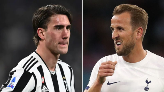Juventus, Vlahovic potrebbe entrare nel radar del Tottenham se i londinesi vendessero Kane