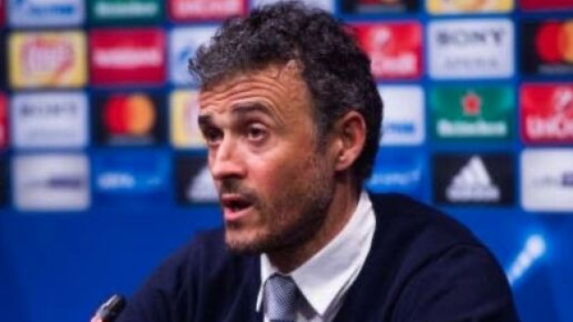 Luis Enrique en forme pour ses d&eacute;buts au PSG. (screenshot Twitter - @CanalSupporters))
