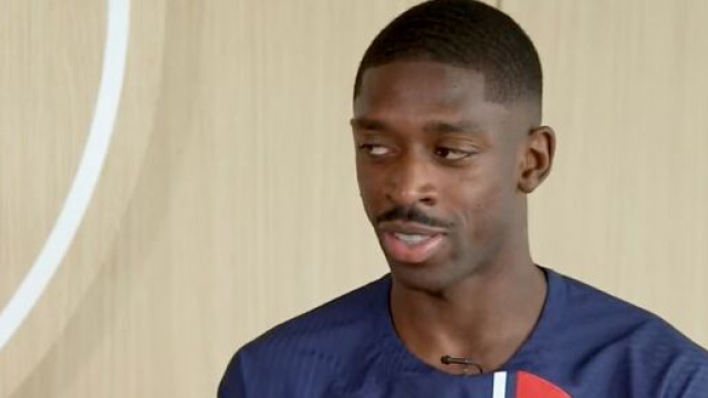 Ousmane Demb&eacute;l&eacute; nouveau joueur du PSG. (screenshot Twitter - @PSG_inside)