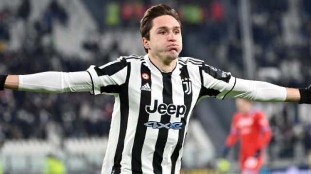 In foto Chiesa, giocatore della Juve.