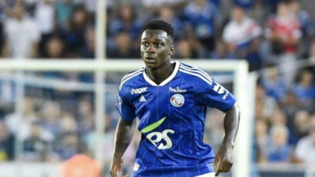 In foto Habib Diarra, centrocampista dello Strasburgo.