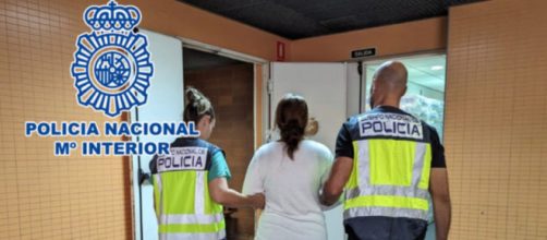 La mujer ha sido puesta a disposici&oacute;n de la autoridad judicial (Twitter, @policia)