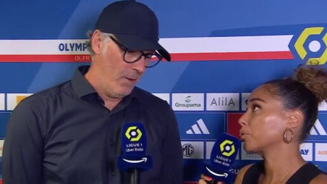 Laurent Blanc d&eacute;&ccedil;u par la nouvelle d&eacute;faite de son &eacute;quipe en Ligue 1. (screenshot Twitter - @PVSportFR)