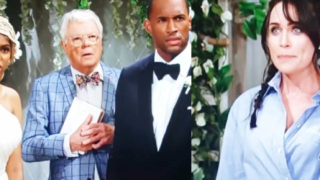 Beautiful, anticipazioni: Quinn interrompe le nozze di Carter e Paris