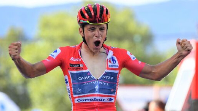 Vuelta Espana, il campione in carica Remco Evenepoel.