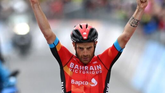 Ciclismo, Damiano Caruso &egrave; tra gli italiani al via della Vuelta Espa&ntilde;a.