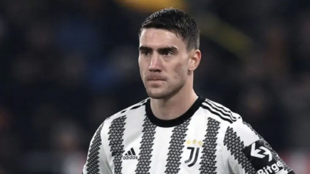 Dusan Vlahovic, giocatore della Juve.