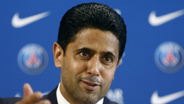 Nasser Al-Khela&iuml;fi, le pr&eacute;sident du PSG (capture Twitter @Foot01)