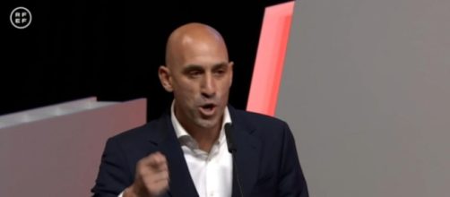 Luis Rubiales dijo que no iba a dimitir como presidente de la RFEF (Twitter, @rfef)