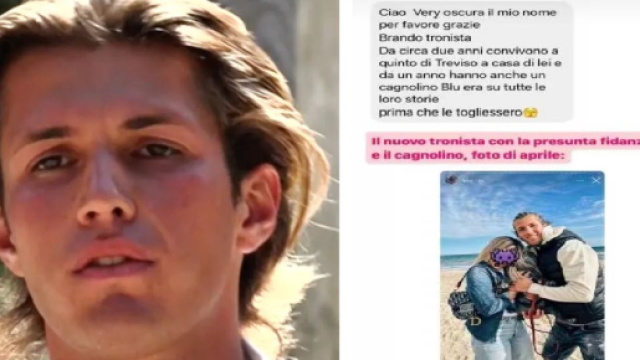 U&D, segnalazione su Brando: 'Vive da Alice e hanno un cane, hanno tolto tutte le foto'.