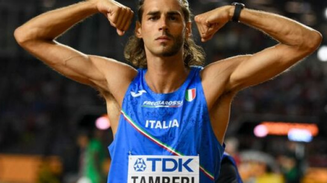 Gianmarco Tamberi (Di Erik van Leeuwen, attribution: Erik van Leeuwen (bron: Wikipedia). - Zenfolio - Erki Pictures, GFDL).