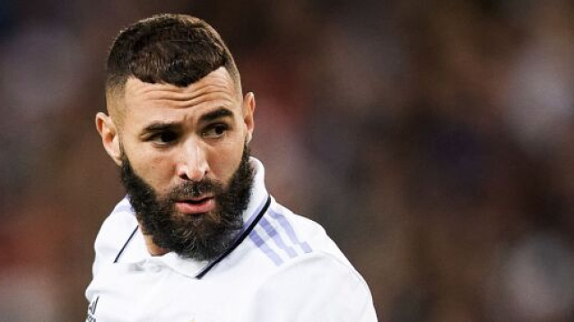 Benzema Ballon d'Or 2022 apr&egrave;s une ann&eacute;e magnifique avec le Real Madrid en 2022. (screenshot Twitter - @_BeFootball)