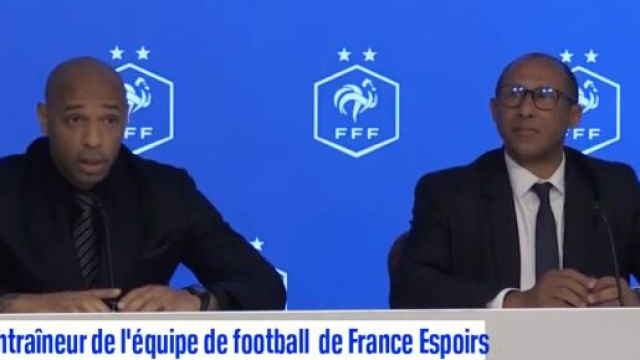 Henry clair sur ce qu'il attend en &eacute;quipe de France Espoirs. (screenshot Twitter - @RMCsport)