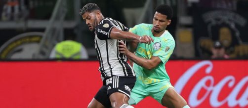 Palmeiras levou a melhor sobre o Galo (Reprodu&ccedil;&atilde;o/Facebook/Palmeiras)