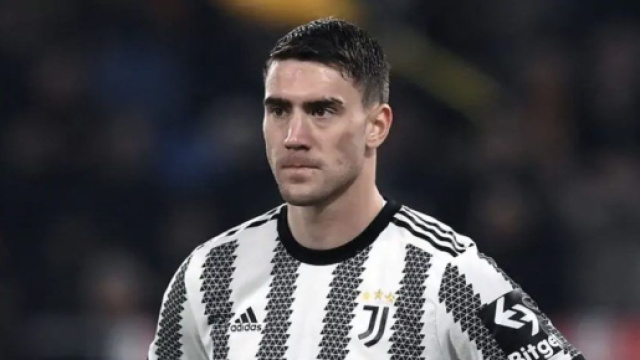 Dusan Vlahovic, giocatore della Juve.