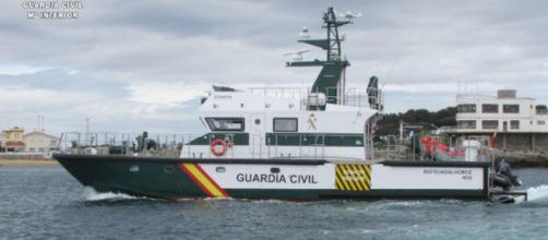 Los dos cad&aacute;veres encontrados tienen rasgos magreb&iacute;es (Twitter, @guardiacivil)