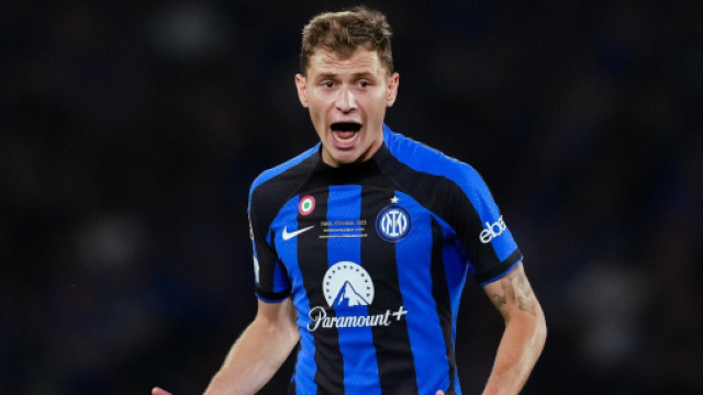 In foto Barella, centrocampista dell'Inter.