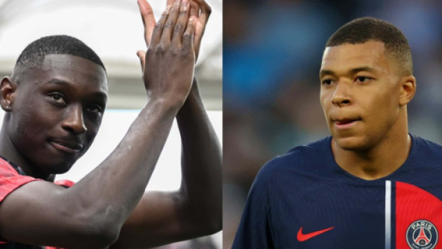 Kylian Mbapp&eacute; et Randal Kolo Muani au PSG ? (capture Twitter @panams75)