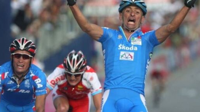 Ciclismo, il due volte campione del mondo Paolo Bettini.
