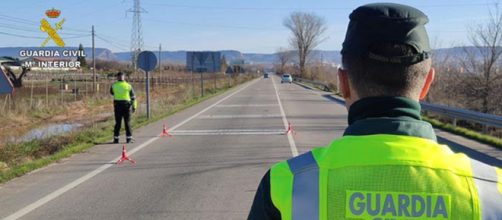La v&iacute;ctima mortal era operaria en una f&aacute;brica de Tafalla (Twitter, @guardiacivil)