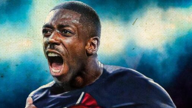 Ousmane Demb&eacute;l&eacute; en tr&egrave;s belle forme avec le Bar&ccedil;a. (screenshot Twitter -@LMDPSG &middot;)
