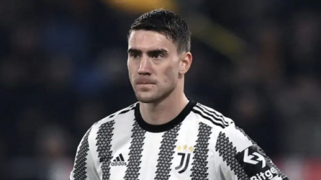 Dusan Vlahovic, giocatore della Juve.