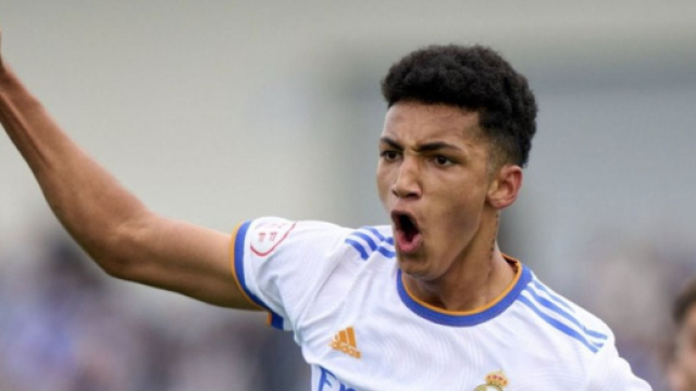 In foto Alvaro Rodriguez, giocatore del Real Madrid.