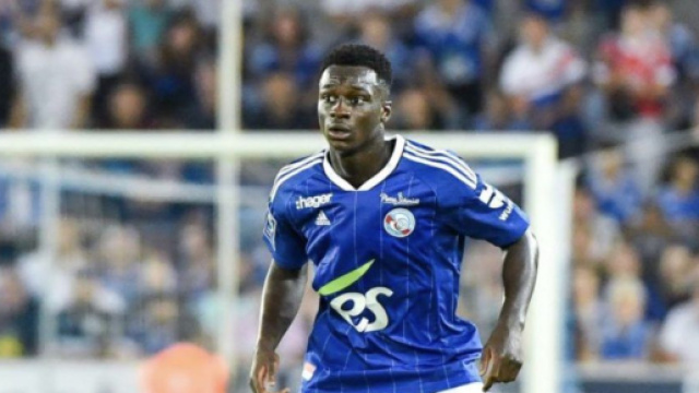 In foto Habib Diarra, centrocampista dello Strasburgo.